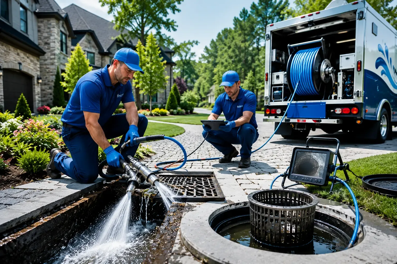 Local outdoor drain cleaning professionals in Crosby, MS